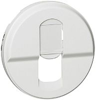 Лицевая панель Legrand Celiane для 1-м. розетки RJ45 белый картинка